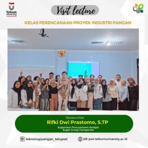 Kuliah Tamu: Optimalisasi Manajemen Operasional Perusahaan dalam Penjadwalan Perbaikan, Perencanaan Bahan Baku, dan Pergudangan